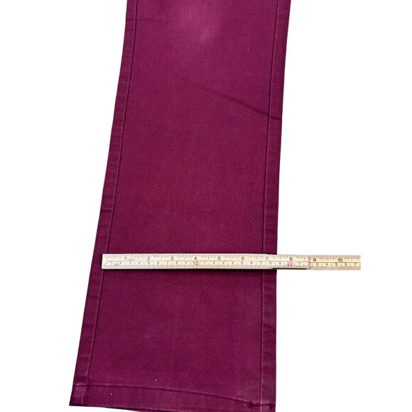 Old Navy Mens Maroon Ultimate Slim-Fit Pants 32x34 - Picture 8 of 10